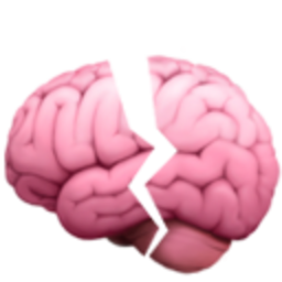 Broken Brain — brain emoji for Slack & Discord (Discord)