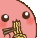 Eating Noodles — cute emoji for Slack & Discord
