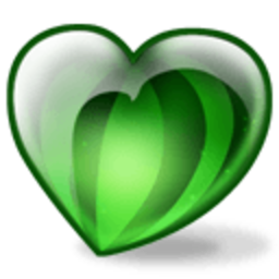 Watermelon Heart — heart emoji for Slack & Discord (Discord)