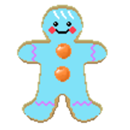 Gingerbreadman — cartoon emoji for Slack & Discord (Discord)