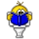 Toilet Reading 2 — cartoon emoji for Slack & Discord