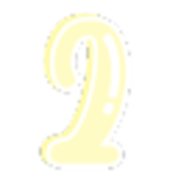 Number Two Gold Shine — number emoji for Slack & Discord (Discord)