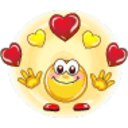Saint Valentine — cartoon emoji for Slack & Discord