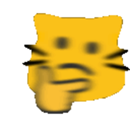 Meow Hyper Think — cat emoji for Slack & Discord (Discord)