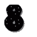 Snowman Winking Smile — cartoon emoji for Slack & Discord