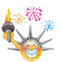 Statue Of Liberty 3 — cartoon emoji for Slack & Discord