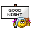 Good Night 2 — cartoon emoji for Slack & Discord