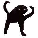 Yyy Cat — cartoon emoji for Slack & Discord