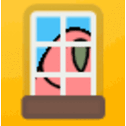 Stay Home Parrot Window — parrot emoji for Slack & Discord (Discord)