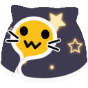 Meow Comfynight — cartoon emoji for Slack & Discord