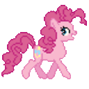 Mlpony Walk — cartoon emoji for Slack & Discord