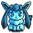 Glaceon Blink — cute emoji for Slack & Discord
