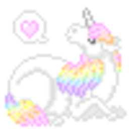 Unicorn Love — cartoon emoji for Slack & Discord (Discord)