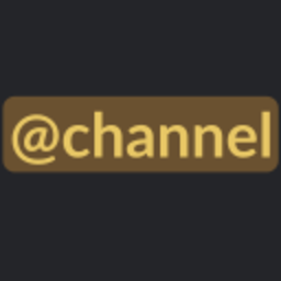 At Channel Dark — text emoji for Slack & Discord (Discord)
