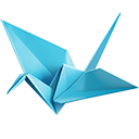 Origami Crane — symbol emoji for Slack & Discord