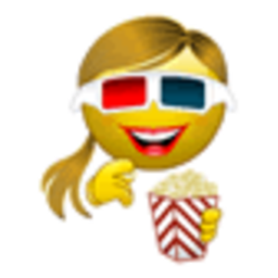3dmovie Popcorn — cartoon emoji for Slack & Discord (Discord)