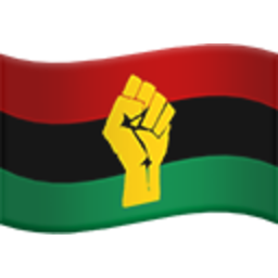 Pan African Flag Fist 2 — pan-african emoji for Slack & Discord (Discord)