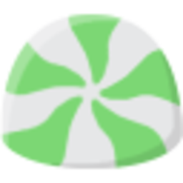 Green Peppermint Blob — cute emoji for Slack & Discord (Discord)