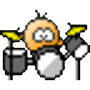 Drummer 2 — music emoji for Slack & Discord