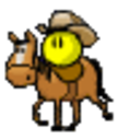 Cowboy Horse — cowboy emoji for Slack & Discord
