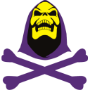 Skeletor Crossbones — logo emoji for Slack & Discord