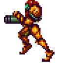 Samus Run — pixel-art emoji for Slack & Discord