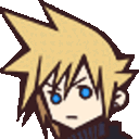Ff7 Cloud — cartoon emoji for Slack & Discord