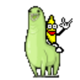 Banana Ride — cartoon emoji for Slack & Discord (Discord)