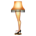 Christmas Story Leg Lamp — logo emoji for Slack & Discord