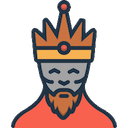 King — cartoon emoji for Slack & Discord