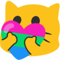 Meow Heartpolysexual — cat emoji for Slack & Discord (Discord)