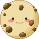 Chocolate Chip Cookie — cartoon emoji for Slack & Discord
