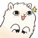 Huiro Excited — cute emoji for Slack & Discord