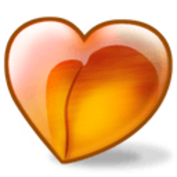 Peach Heart — heart emoji for Slack & Discord (Discord)