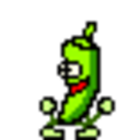 Pepperdance Green2 2 — cartoon emoji for Slack & Discord