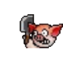 Piggy Knife — cartoon emoji for Slack & Discord