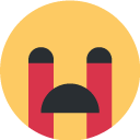 Eyes Bleeding — emotion emoji for Slack & Discord