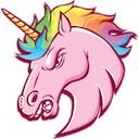 Angry Unicorn — cartoon emoji for Slack & Discord