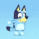 Bluey — cartoon emoji for Slack & Discord