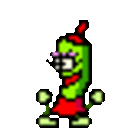 Pepperdance Green2 — cartoon emoji for Slack & Discord