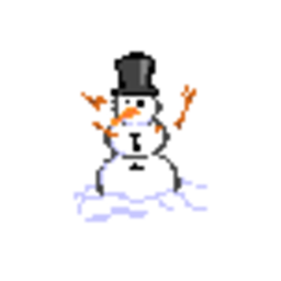 Snowman 2 — cartoon emoji for Slack & Discord (Discord)