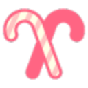 Candycane 2 — dessert emoji for Slack & Discord