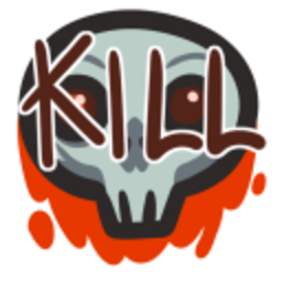 Among Us Kill — skull emoji for Slack & Discord (Discord)