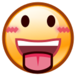 Stuckout Tongue — face emoji for Slack & Discord (Discord)