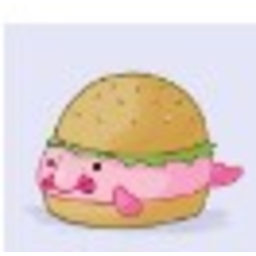 Blobfishburger — food emoji for Slack & Discord (Discord)
