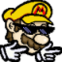 Thug Mario — cartoon emoji for Slack & Discord