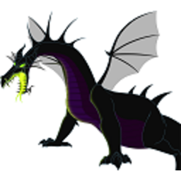 Maleficent Dragon — dragon emoji for Slack & Discord (Discord)