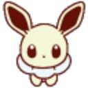 Shiny Eevee — cartoon emoji for Slack & Discord