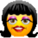 Wonder Woman 2 — cartoon emoji for Slack & Discord