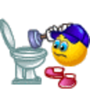 Toilet Plunger — cartoon emoji for Slack & Discord